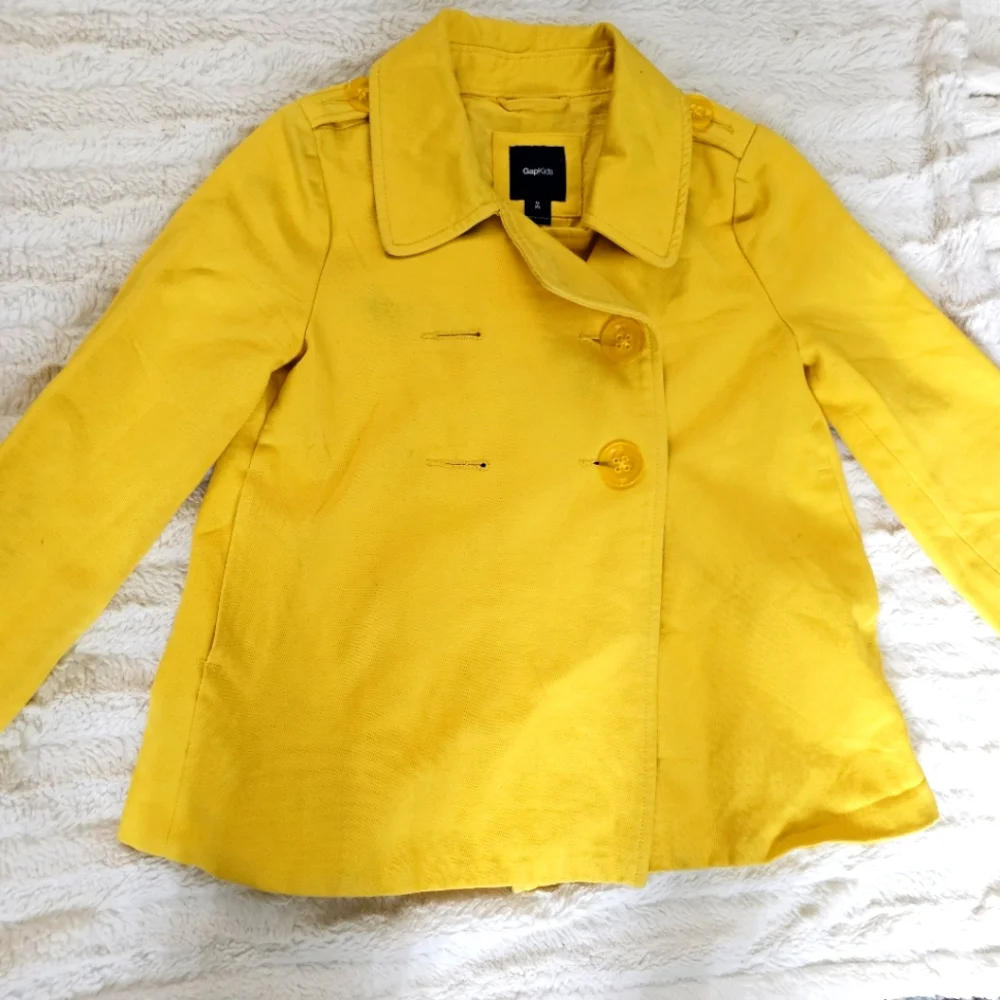 Gap kids medium size 8 citron crop jacket sunnyside